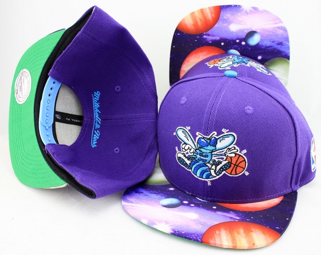 NBA New Orleans Hornets MN Snapback Hat #25